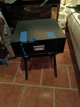 table de chevet en bois