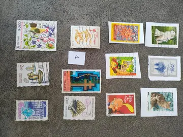 Timbres français lot A
