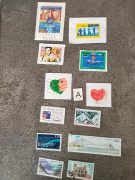 Timbres français lot A