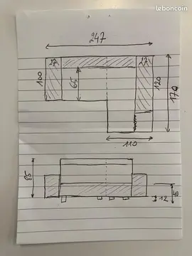 Canapé d'angle poltronesofa