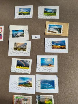 Timbres français lot L