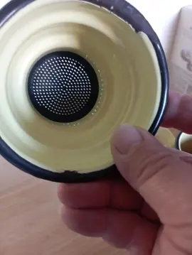 cafetière filtre en émail