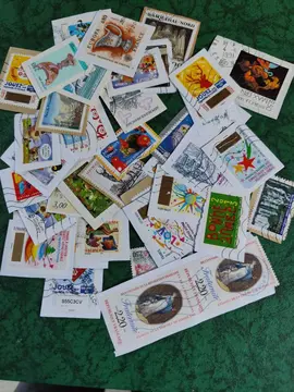 gros lot unique timbres Français
