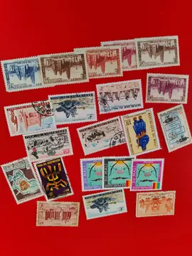 lot unique timbres du Mali..