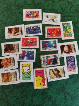 lot unique timbres Français 2022..