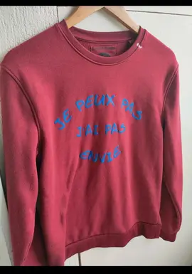 Pull bordeaux taille S/M
