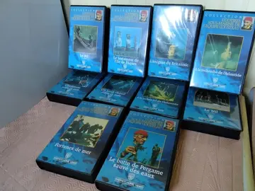 Cassettes Odyssée Cousteau