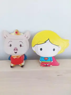 2 figurines papier