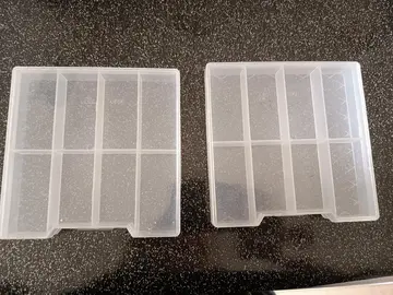 boîte plastique a compartiments