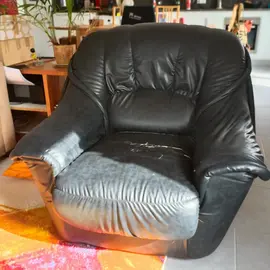 fauteuil simili très confortable