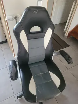 chaise gaming hauteur 1m22