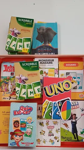 lot de jeux de cartes