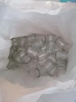 Pot de yaourt en verre