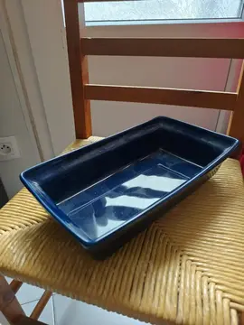 Plat à Gratin en terre cuite.