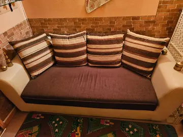 Canapé skaï non convertible