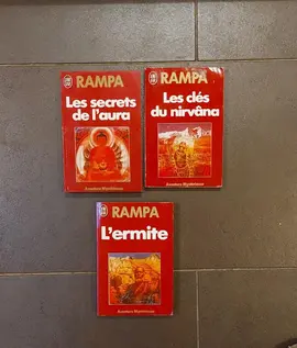 3 livres de T Lobsang Rampa