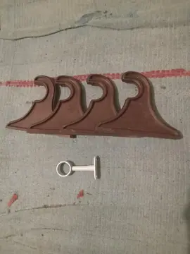 Supports de barre de rideau