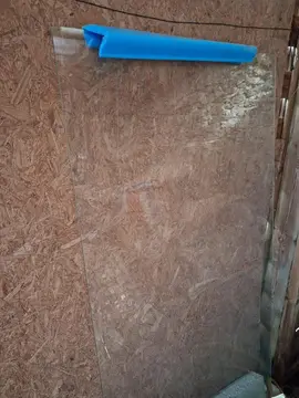 plaque de verre pour bureau