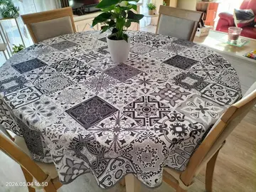 nappe ronde diamètre 180 cm