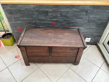 coffre en bois