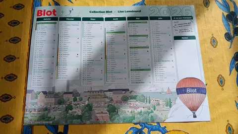 Calendrier 2026 neuf