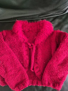 gilet fille en laine 4 ans