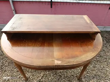 table ronde bois avec rallonge