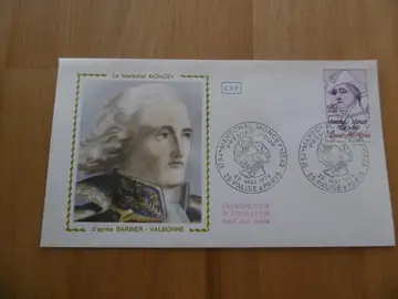 Enveloppe PREMIER JOUR Maréchal MONCEY 1976