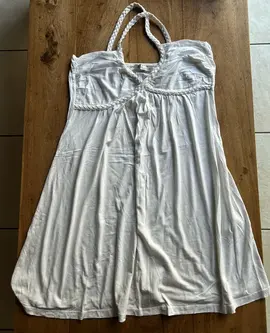 robe d’été blanche taille L