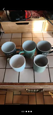 tasse à café + support