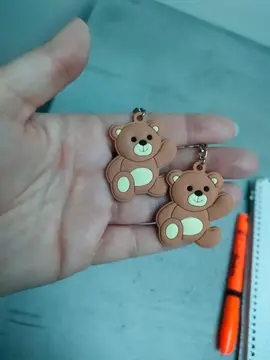 lot 2 porte-clé nounours souples