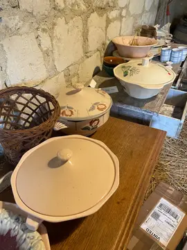 grand lot de vaisselles anciennes (pour collection sur ou brocanteur)
