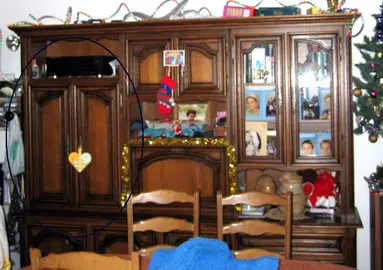 5 portes chene massif mouluré