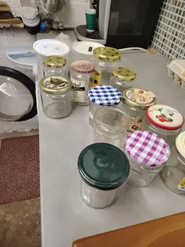 Verrines pour confiture et pot pour miel