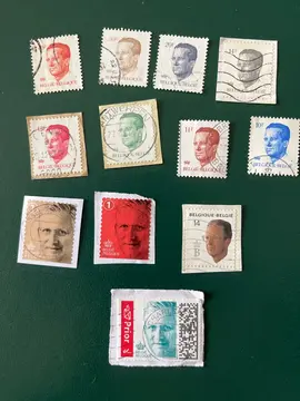 lot timbres belges 16a