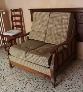 canapé lit 1 personne 2 places assises