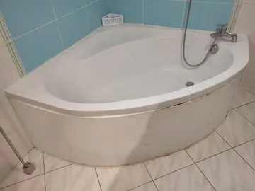 baignoire d'angle