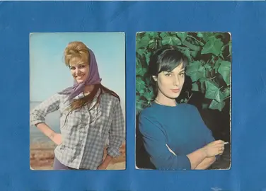 lot 2 cartes postales