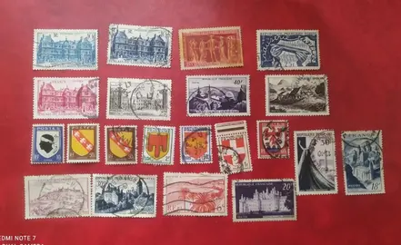 timbres anciens B, lot 177