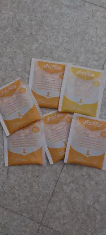 6 sachets thé yogi ginger orange