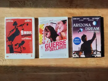 Lot de DVDs