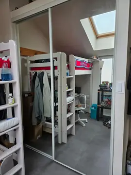 portes coulissantes miroir