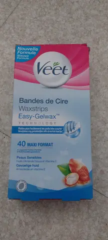 12 bandes cire veet