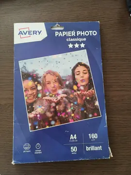 papier photo pour imprimante
