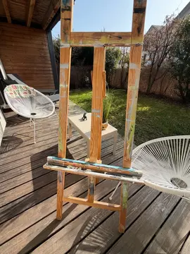 chevalet en bois