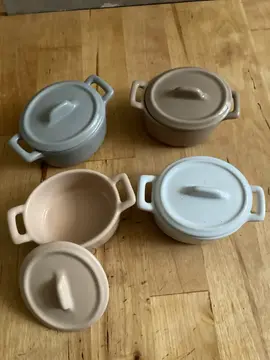 4 mini cassolettes