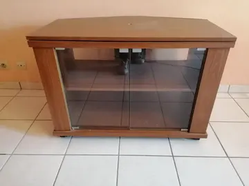 Meuble tv contre-plaqué couleur chene moyen