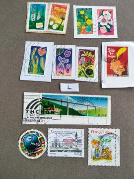 Timbres français lot L