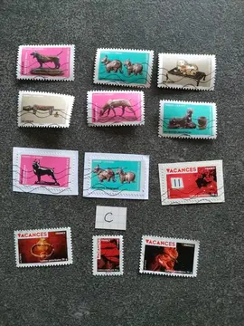 Timbres français lot C