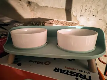 Petit ensemble pour gamelles chien/chat